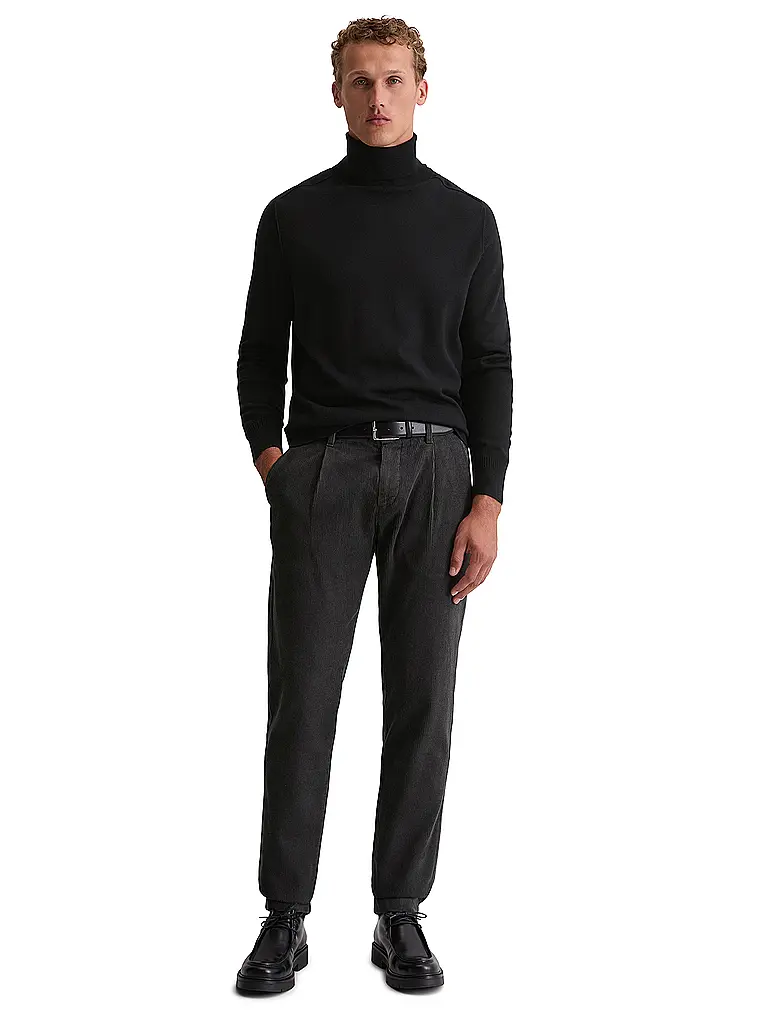 MARC O'POLO | Jersey de cuello alto | Negro
