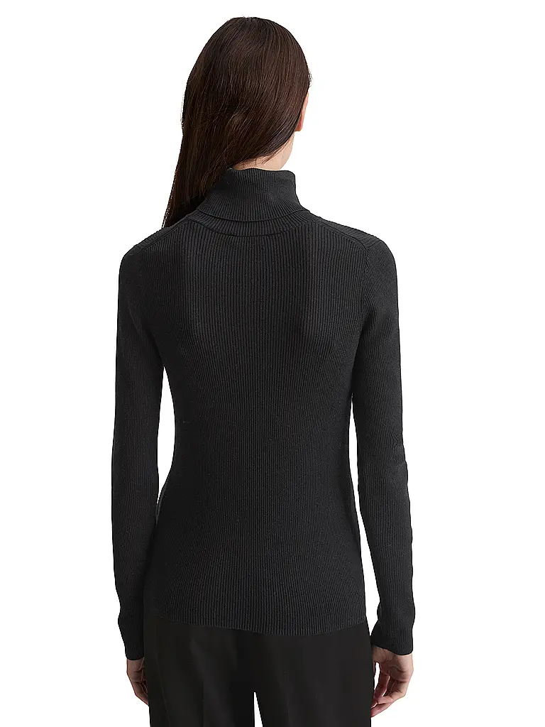 MARC O'POLO | Jersey de cuello alto | Negro