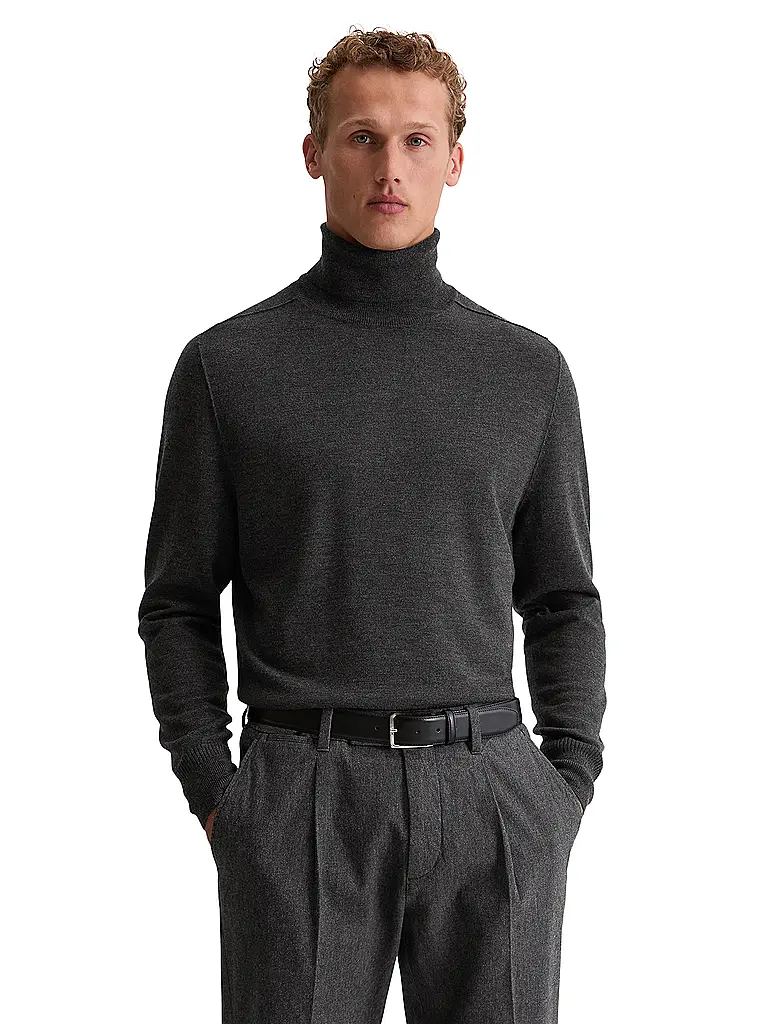 MARC O'POLO | Jersey de cuello alto | Gris
