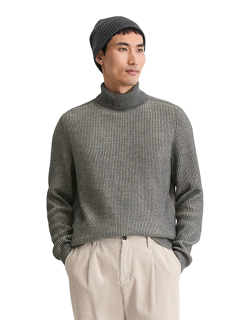 MARC O'POLO | Jersey de cuello alto | Gris