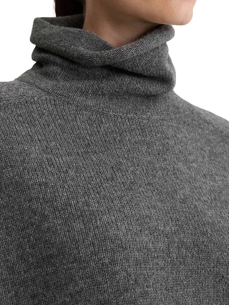 MARC O'POLO | Jersey de cuello alto | Gris