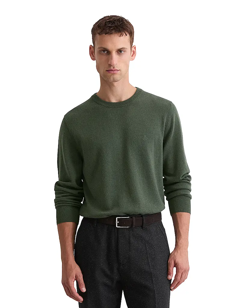 MARC O'POLO | Jersey | Verde oscuro