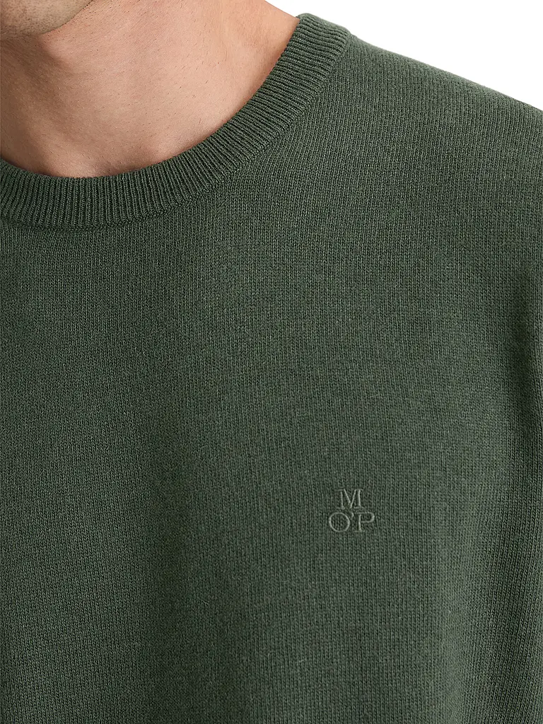 MARC O'POLO | Jersey | Verde oscuro