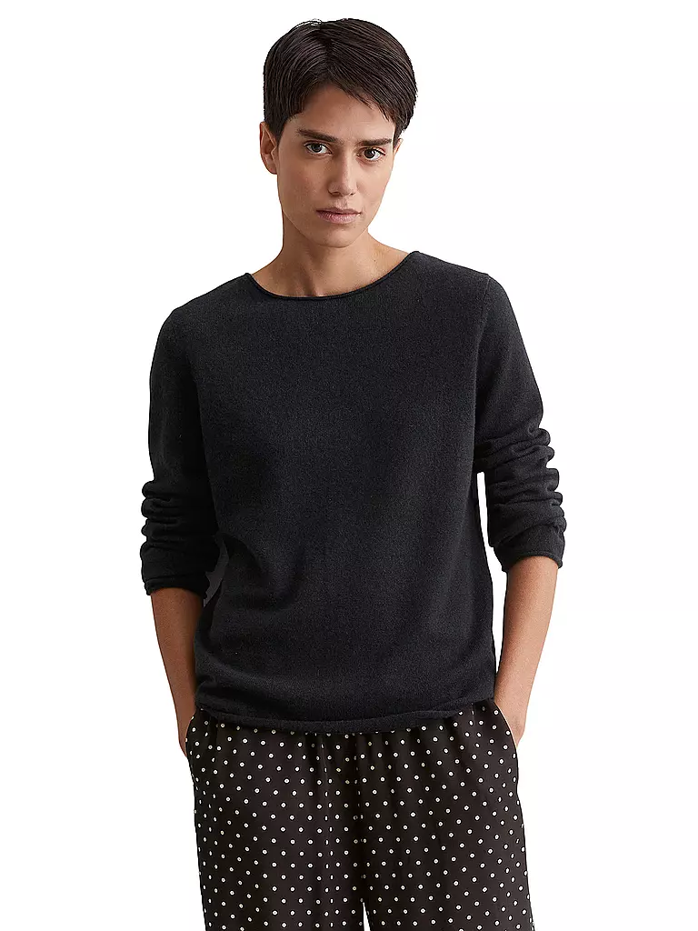 MARC O'POLO | Kaschmirpullover  | Azul oscuro