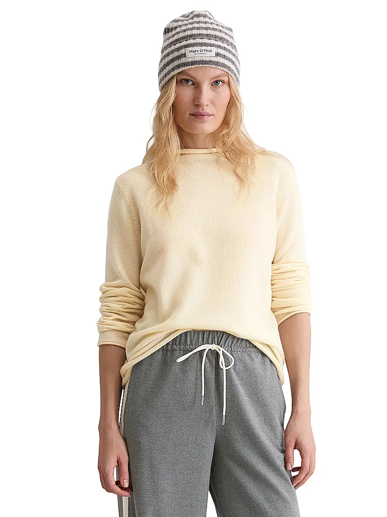 MARC O'POLO | Kaschmirpullover  | Crema