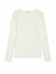 MARC O'POLO | Langarmshirt  | Blanco