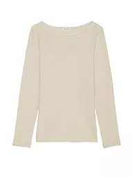 MARC O'POLO | Langarmshirt  | Beige