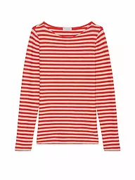 MARC O'POLO | Camiseta de manga larga | Rojo
