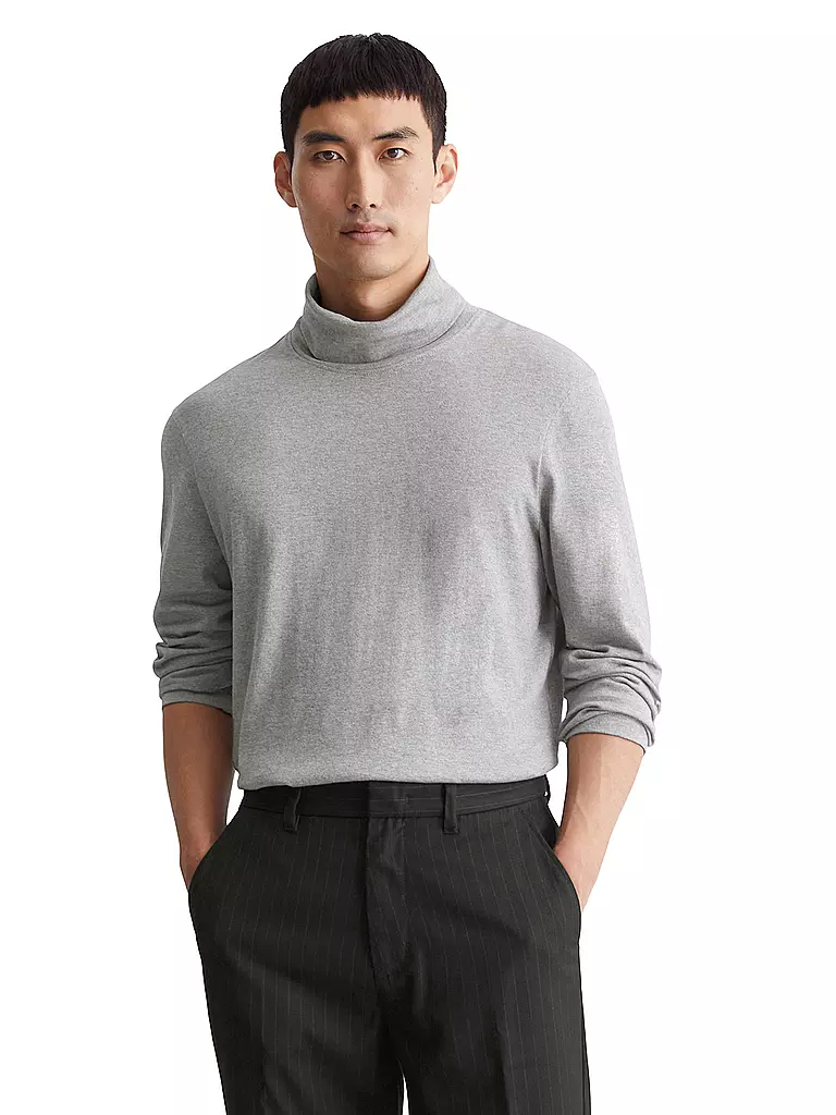 MARC O'POLO | Langarmshirt  | Gris