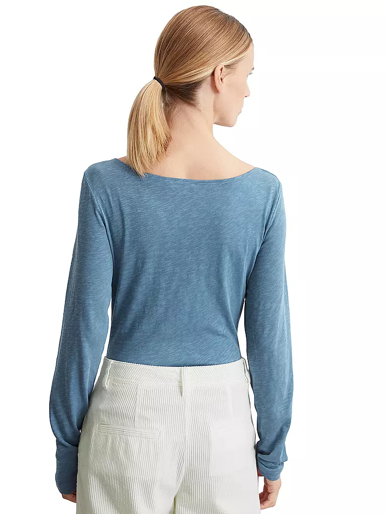 MARC O'POLO | Langarmshirt  | Azul