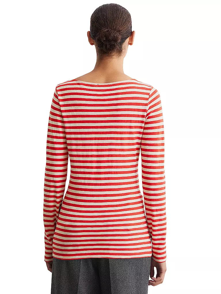 MARC O'POLO | Langarmshirt  | Rojo