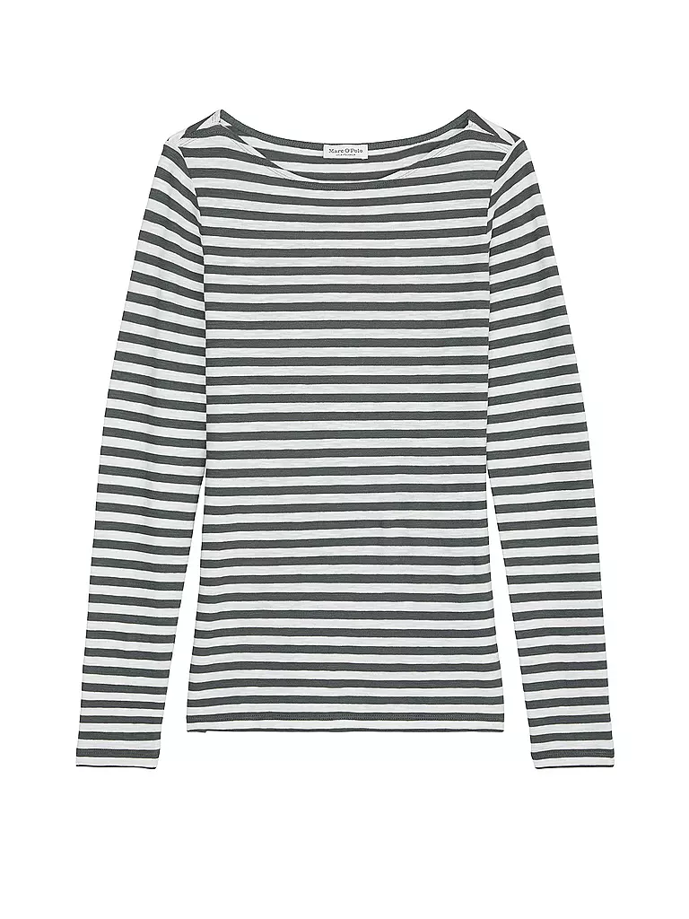 MARC O'POLO | Langarmshirt | Blanco