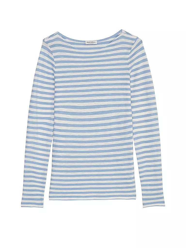 MARC O'POLO | Langarmshirt | Azul claro