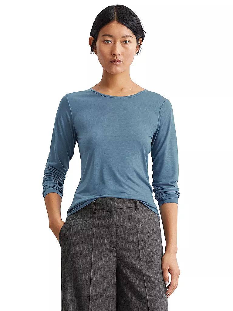 MARC O'POLO | Langarmshirt | Azul
