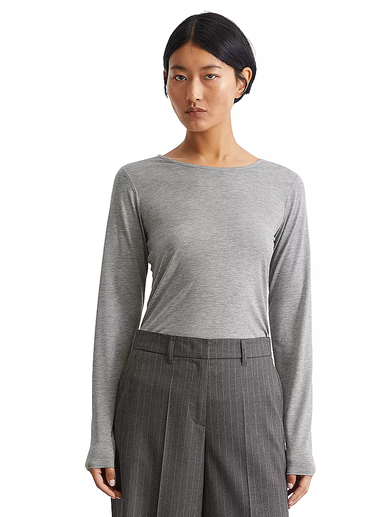 MARC O'POLO | Langarmshirt | Gris