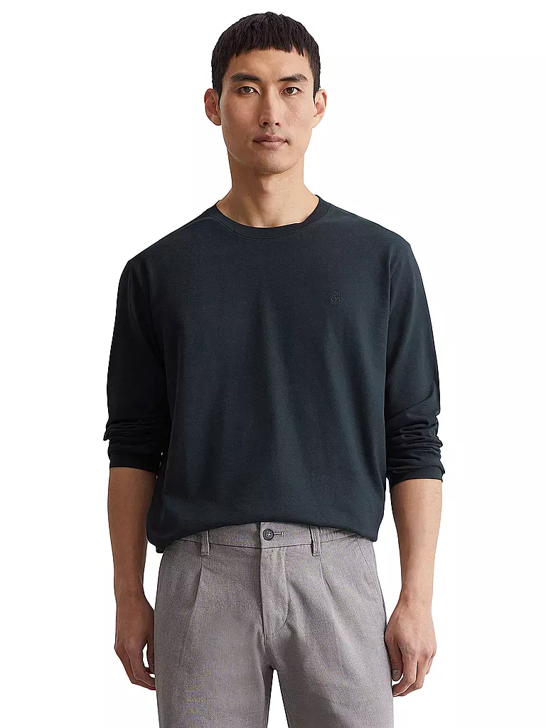 MARC O'POLO | Langarmshirt | Azul oscuro