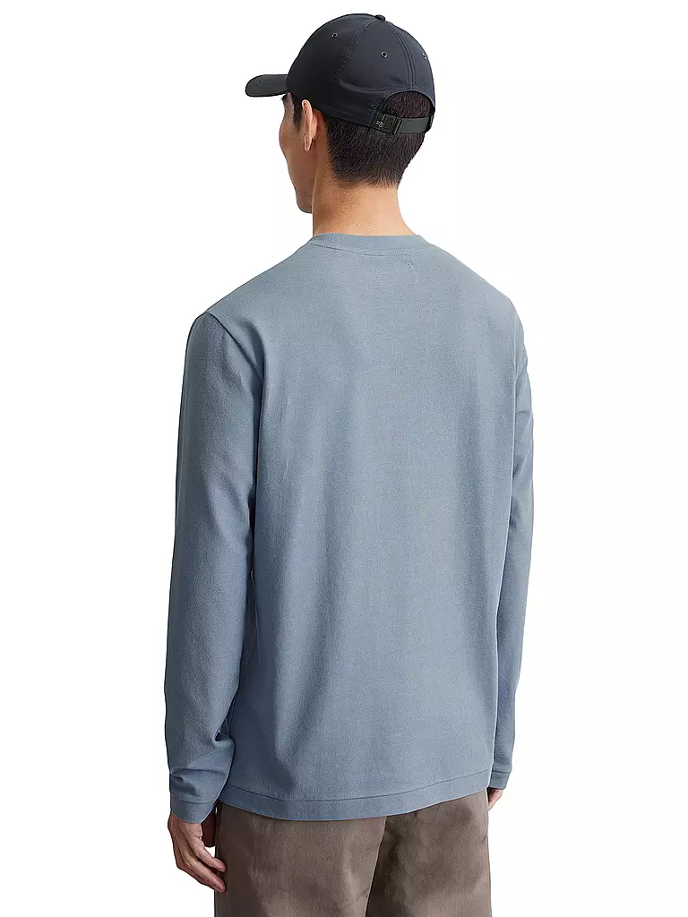 MARC O'POLO | Langarmshirt | Azul claro