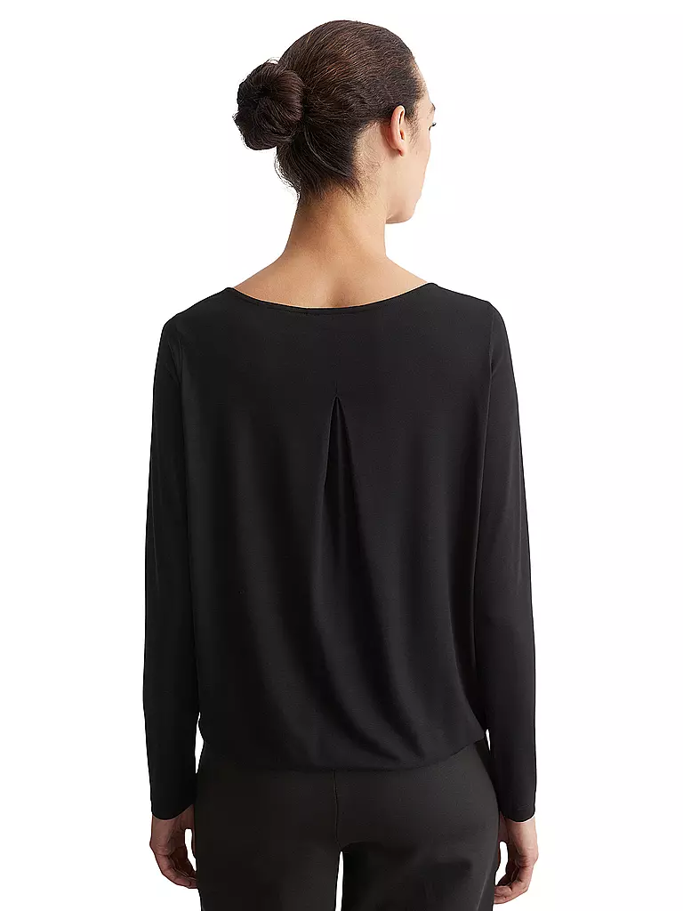 MARC O'POLO | Langarmshirt | Negro