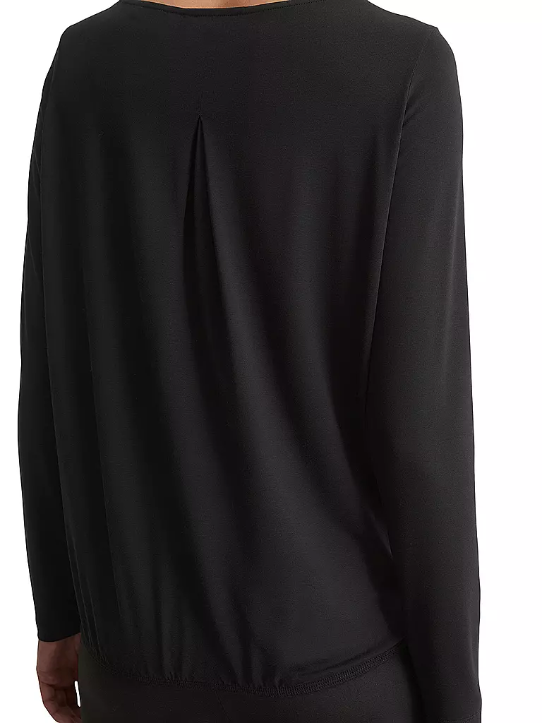 MARC O'POLO | Langarmshirt | Negro
