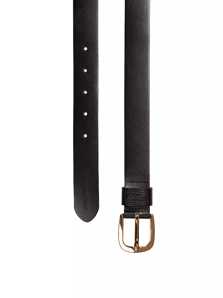 MARC O'POLO | Ledergürtel | Negro