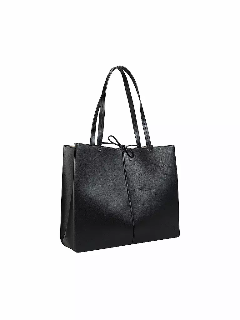 MARC O'POLO | Ledertasche - Shopper Large | Negro
