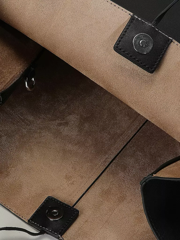 MARC O'POLO | Ledertasche - Shopper Large | Negro