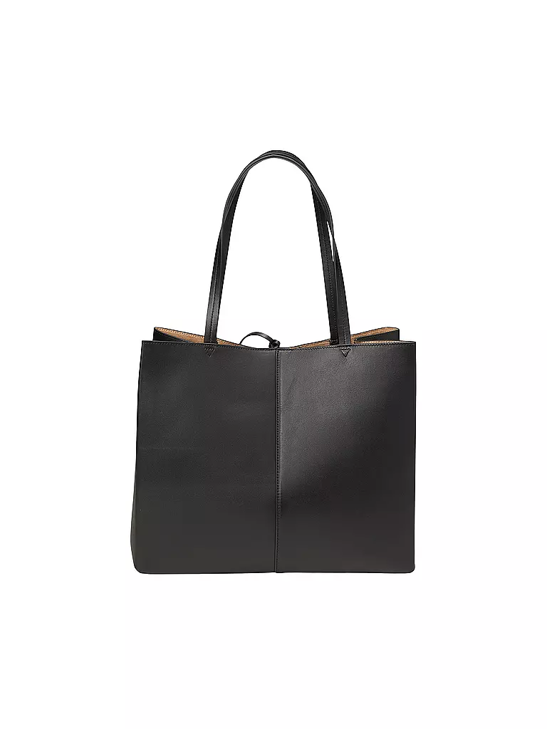 MARC O'POLO | Ledertasche - Shopper Large | Negro