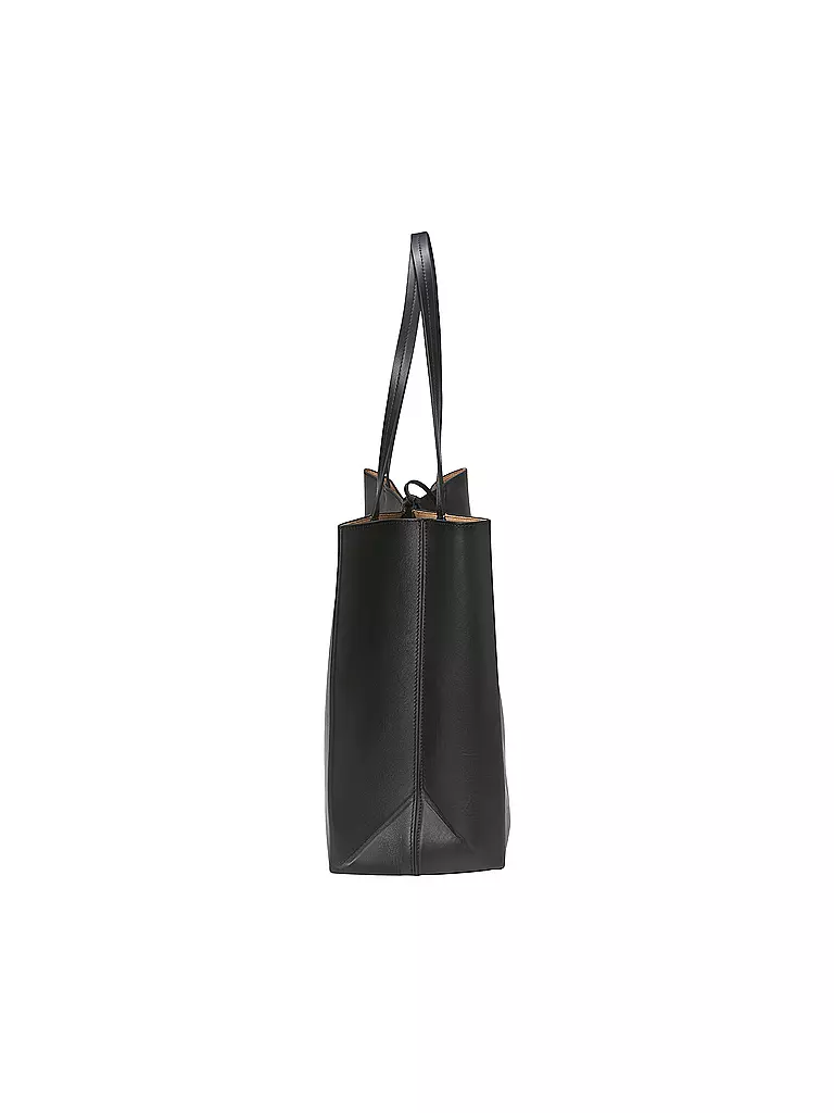MARC O'POLO | Ledertasche - Shopper Large | Negro