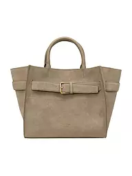 MARC O'POLO | Ledertasche - Shopper Medium  | Gris