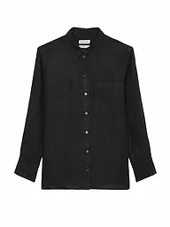 MARC O'POLO | Leinenbluse  | Negro