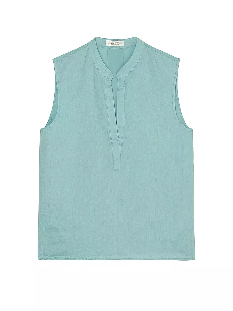 MARC O'POLO | Leinenbluse  | Azul claro