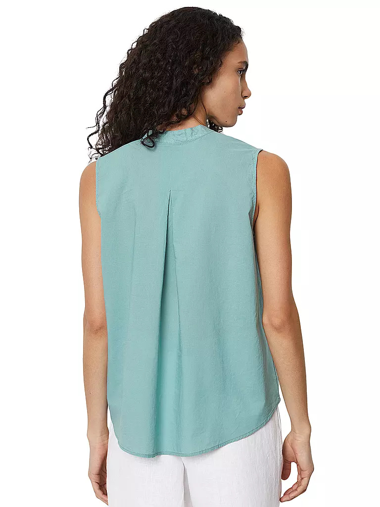 MARC O'POLO | Leinenbluse  | Azul claro