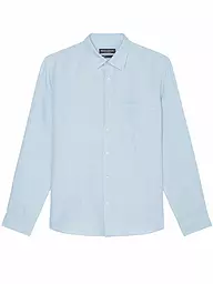 MARC O'POLO | Leinenhemd Regular Fit  | Azul