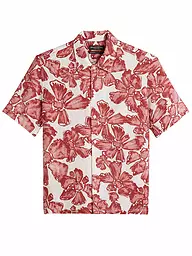 MARC O'POLO | Camisa de lino corte regular | Rojo