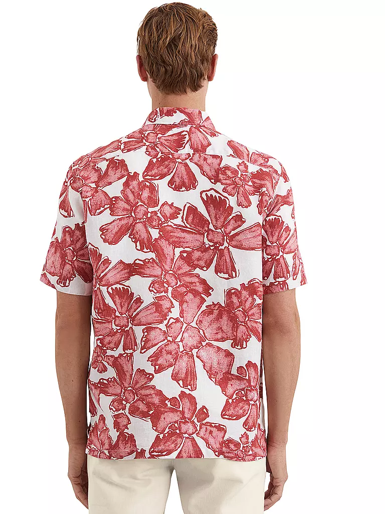 MARC O'POLO | Leinenhemd Regular Fit  | Rojo