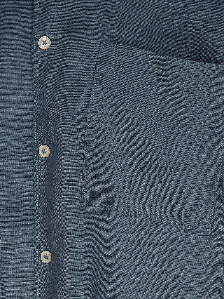 MARC O'POLO | Leinenhemd Regular Fit  | Azul