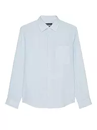 MARC O'POLO | Leinenhemd Regular Fit | Azul claro