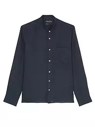 MARC O'POLO | Leinenhemd | Azul oscuro