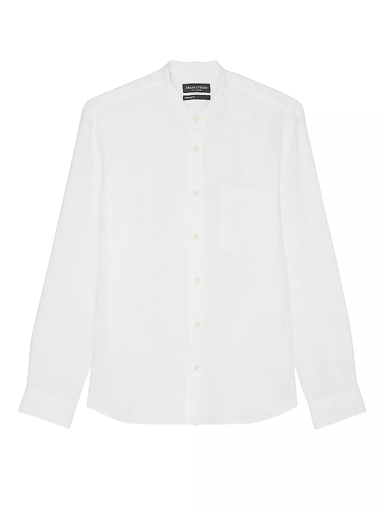 MARC O'POLO | Leinenhemd | Blanco