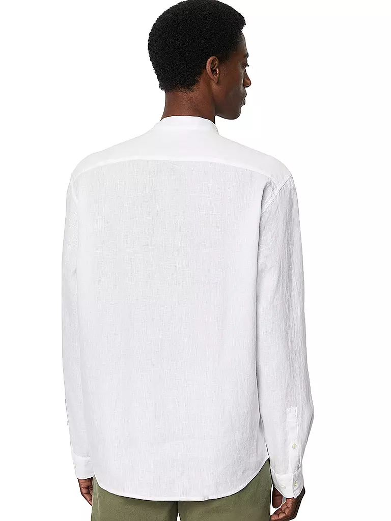 MARC O'POLO | Leinenhemd | Blanco