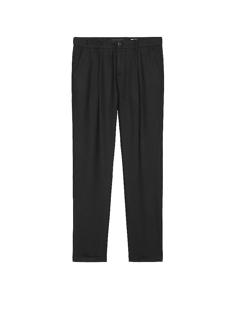 MARC O'POLO | Leinenhose OSBY | Negro