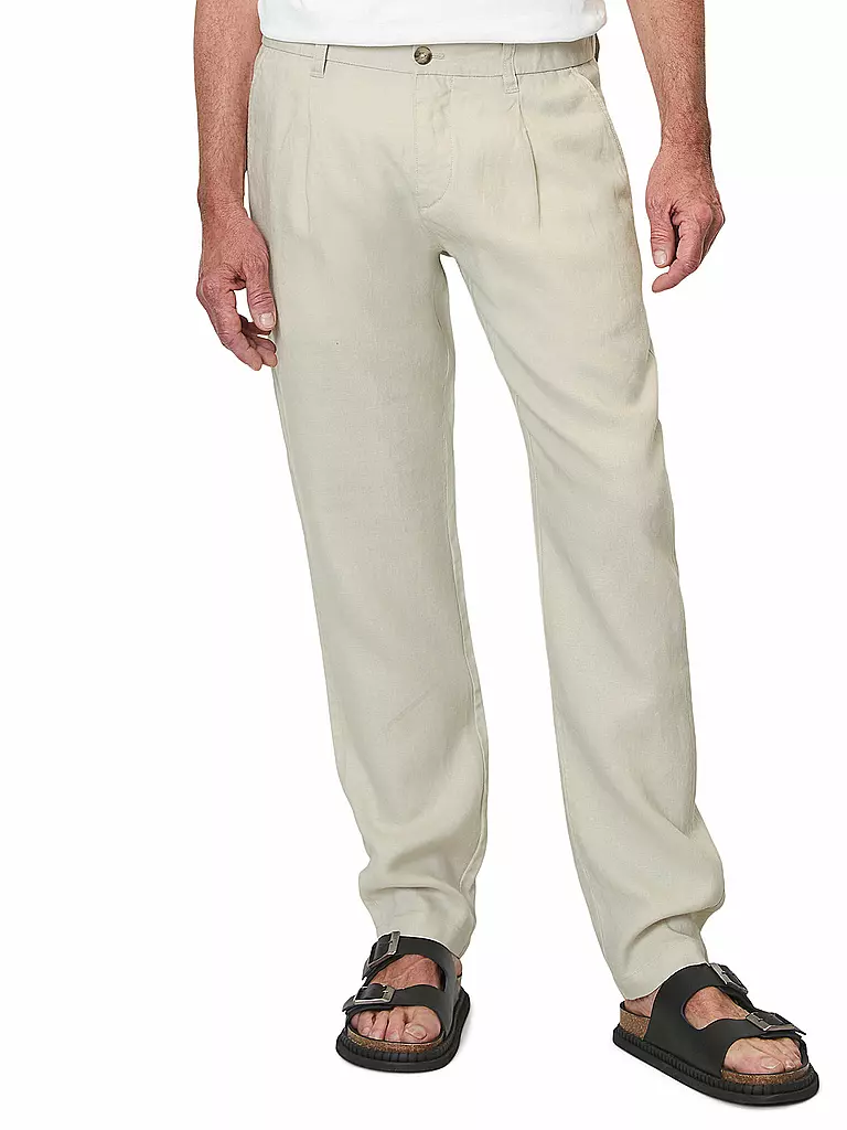 MARC O'POLO | Leinenhose OSBY | Gris