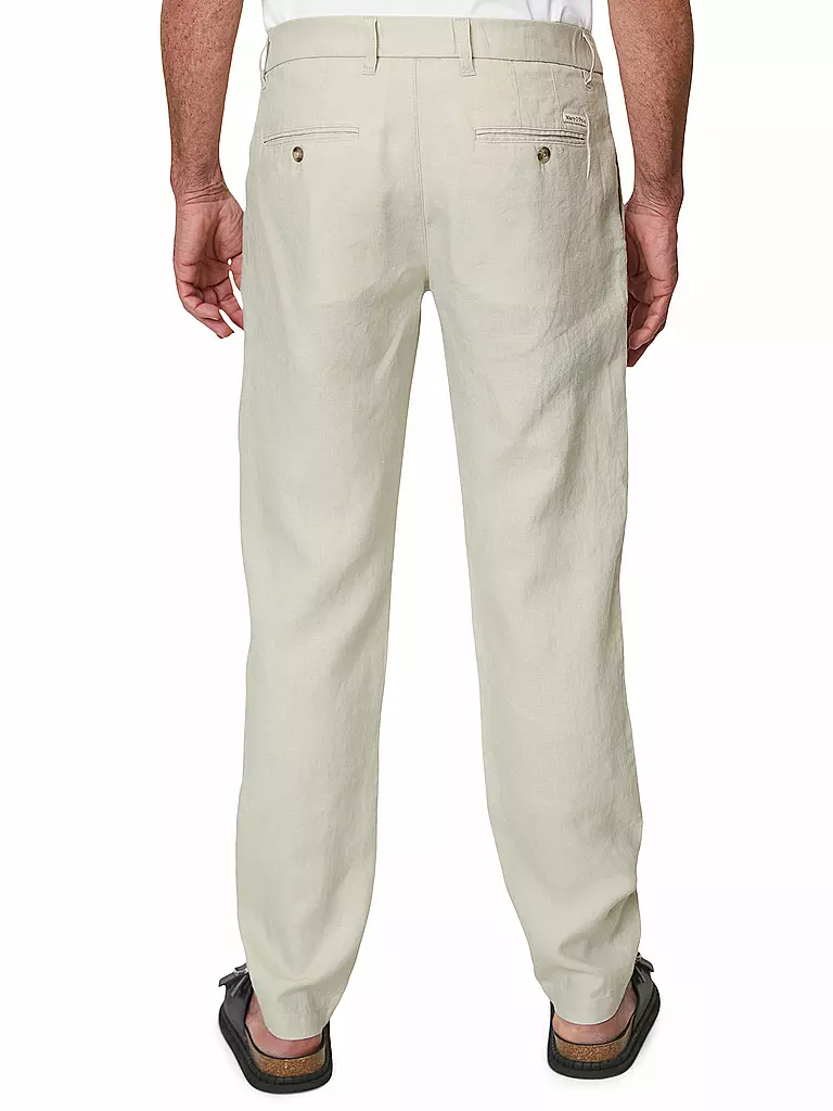 MARC O'POLO | Leinenhose OSBY | Gris