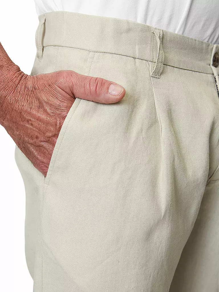 MARC O'POLO | Leinenhose OSBY | Gris