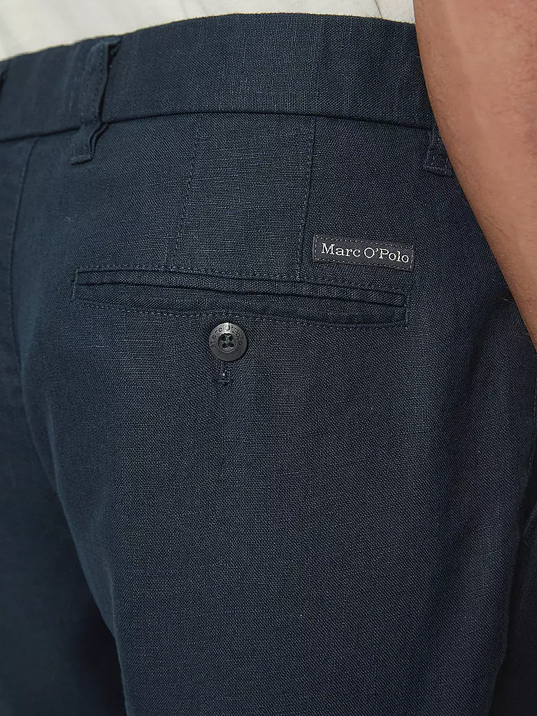 MARC O'POLO | Leinenhose OSBY | Azul oscuro