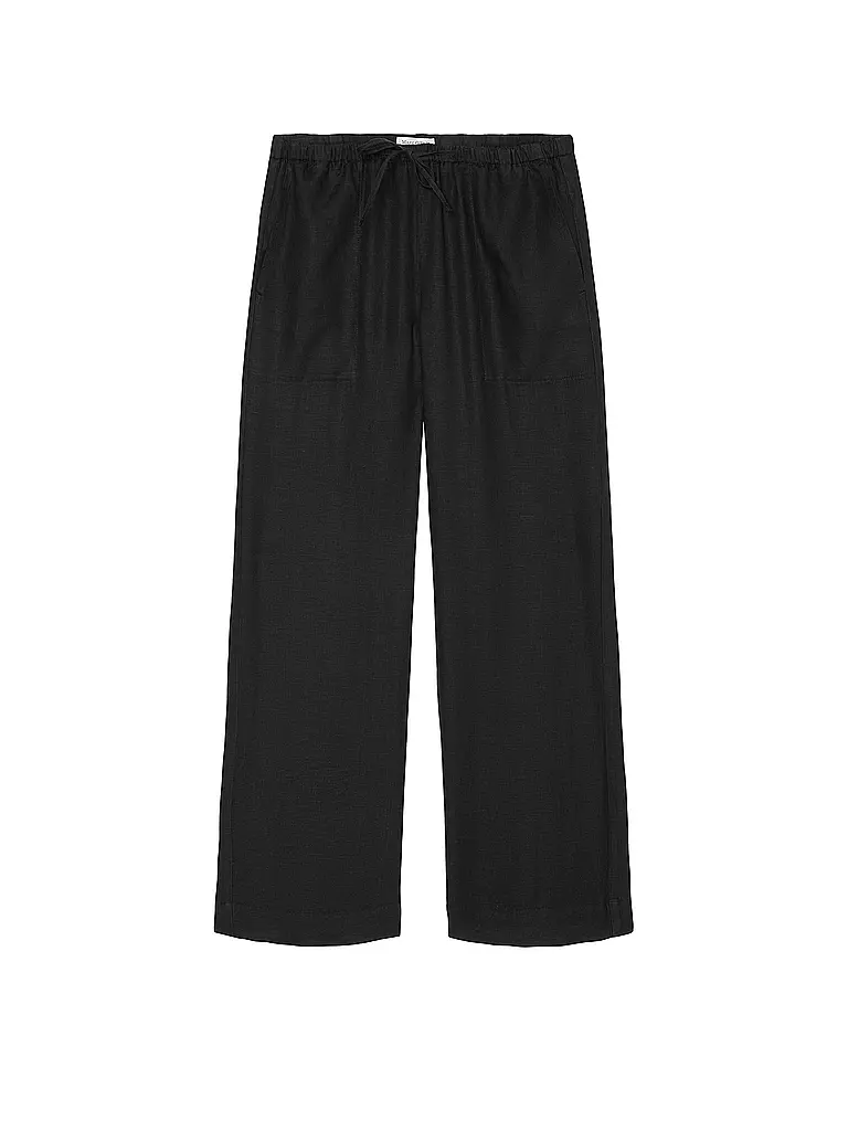 MARC O'POLO | Leinenhose | Negro