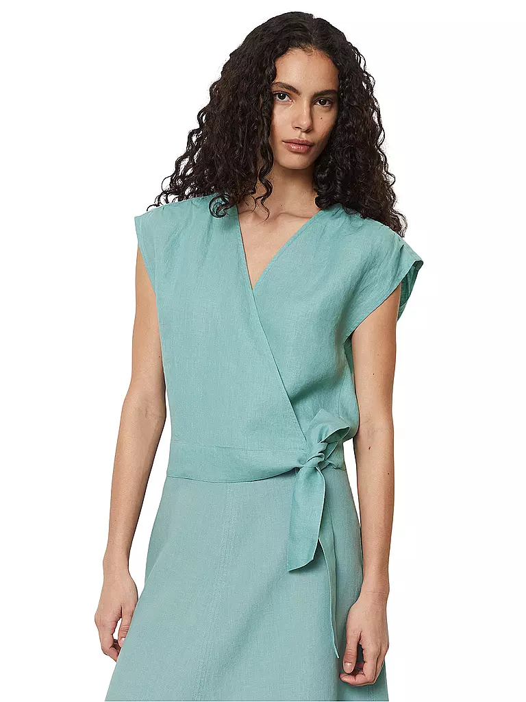 MARC O'POLO | Leinenshirt  | Azul claro