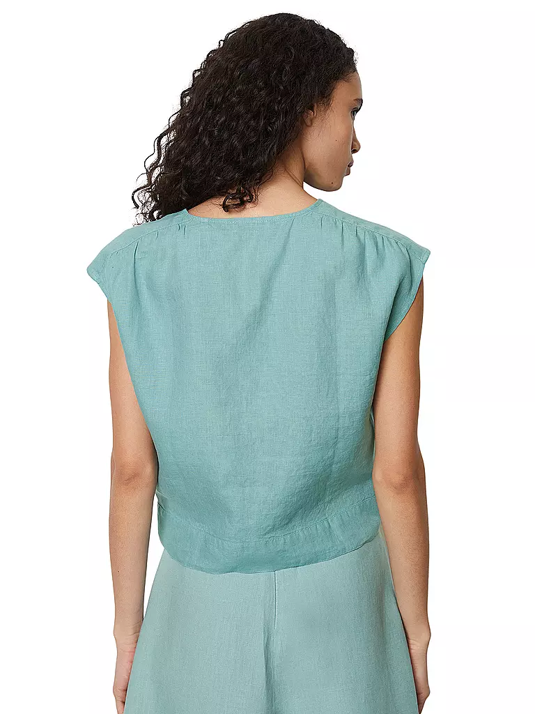 MARC O'POLO | Leinenshirt  | Azul claro