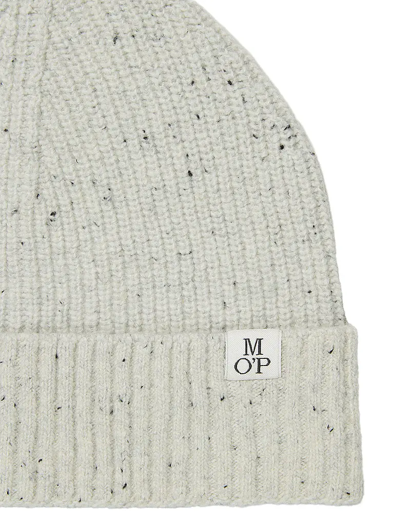 MARC O'POLO | Mütze - Haube  | Blanco