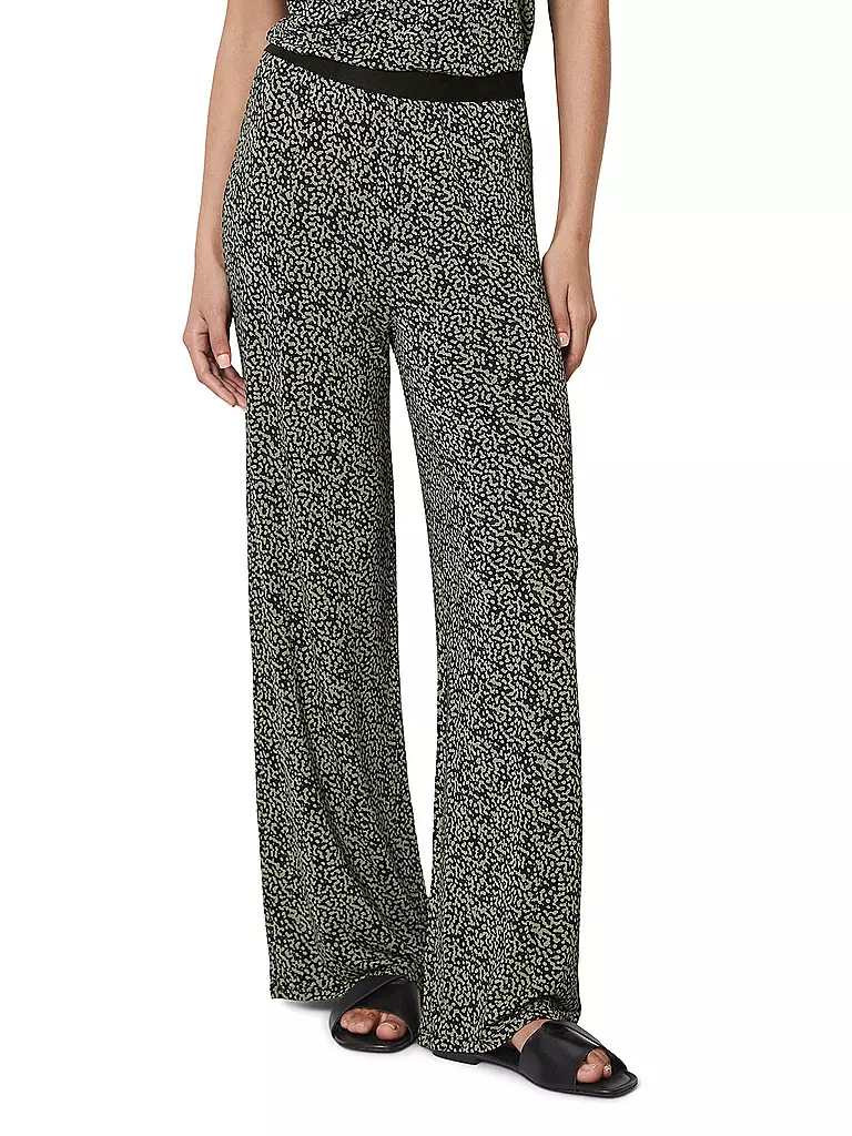 MARC O'POLO | Marlenehose | Verde oscuro